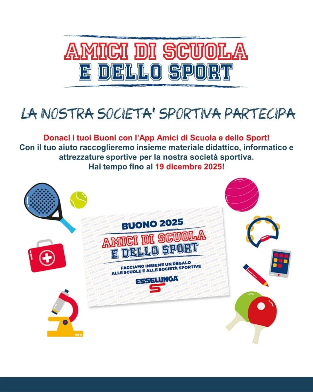Amici di Scuola e dello Sport 2025